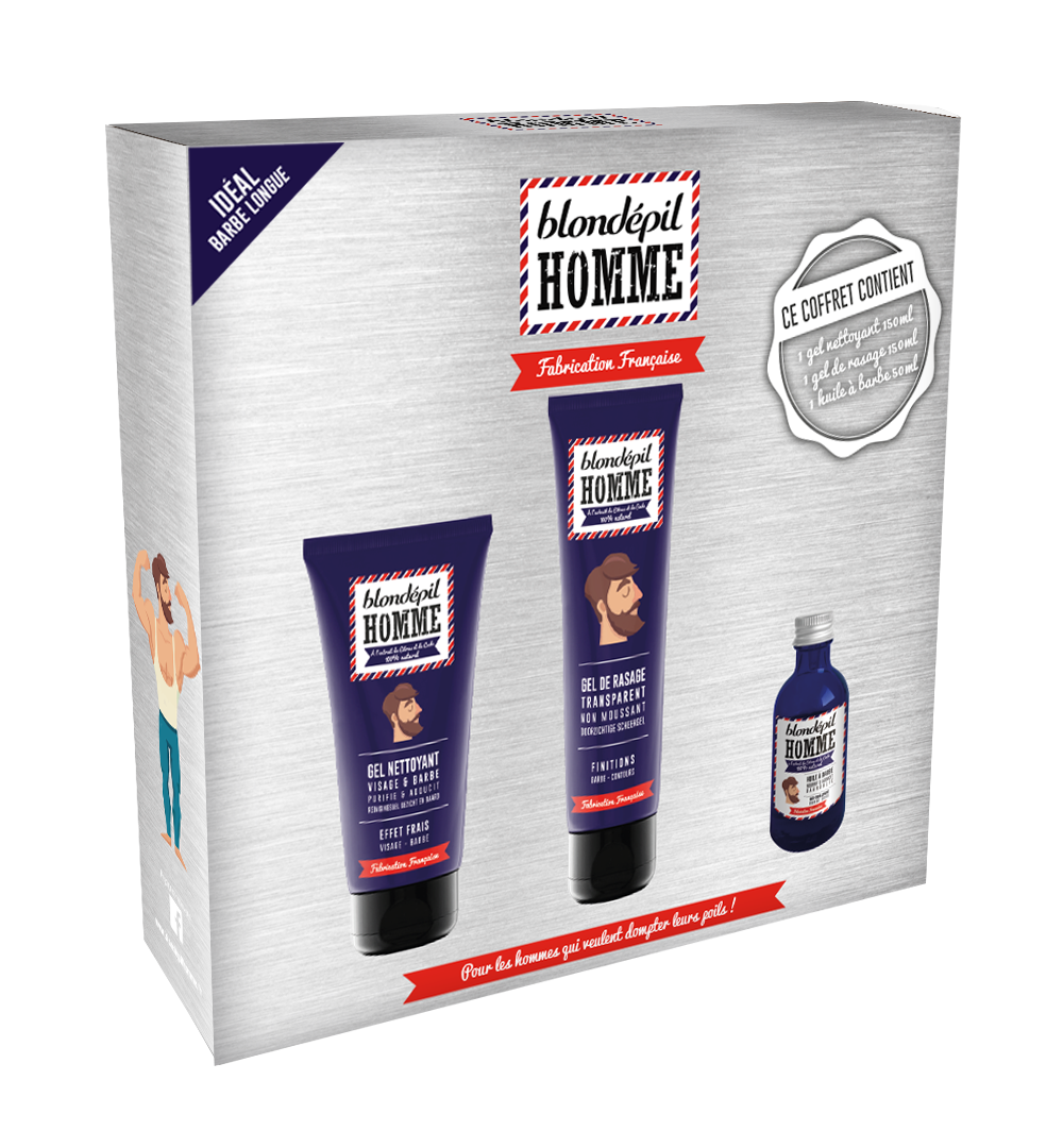 Kit Idéal Barbe Longue - 3 produits