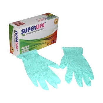 Nitrile Gloves Teal
