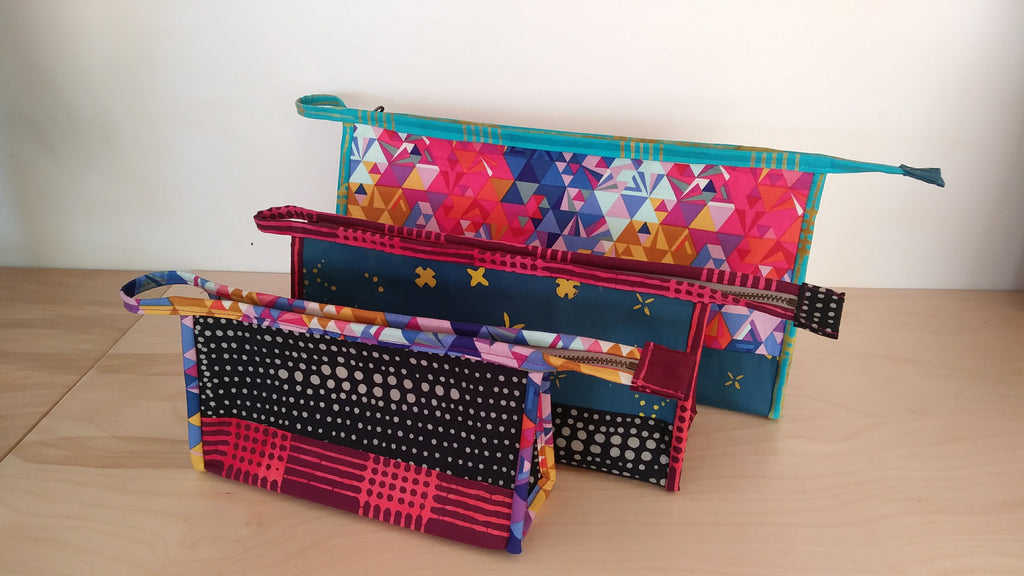 the Kinley Pouch sewing pattern = Options!!