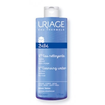 URIAGE 1ERE EAU Nettoyante sans rinçage bébé Fl pompe/500ml