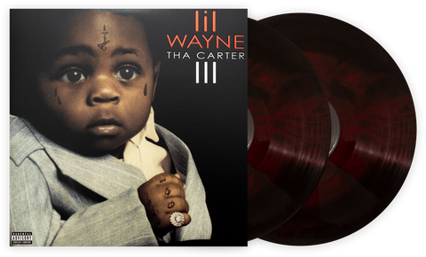 Lil' Wayne - Tha Carter III (VMP Exclusive 180-GM Red & Black Galaxy Vinyl 2xLP) - Rare Limiteds
