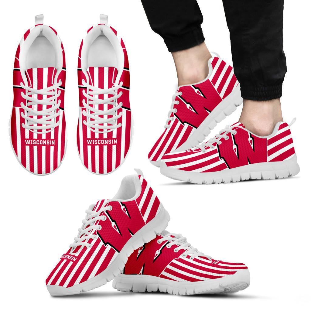 W Wisconsin Collector Running Shoes DHL