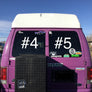 Econoline Aluminum Window Blank - Extended & Regular Body