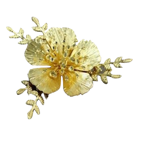 3D Flower Hairpin