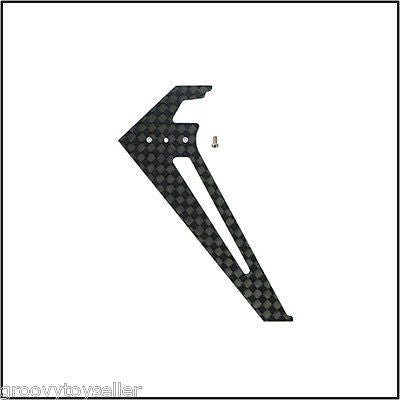 MicroHeli MH-130X064VF Carbon Fiber Vertical Fin: Blade 130 X