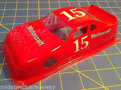 Painted 4 inch Stock Car #15 Motorcraft 1/24 from MidAmerica Raceway