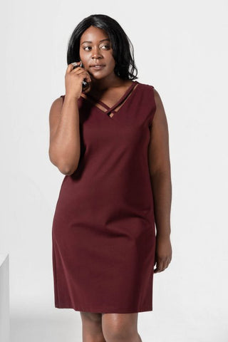 Ivy cut | Burgundy
