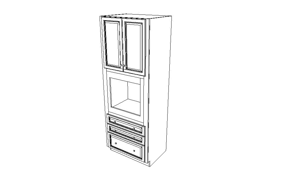 OC3390B Tall Oven Cabinets Shakertown (AK)