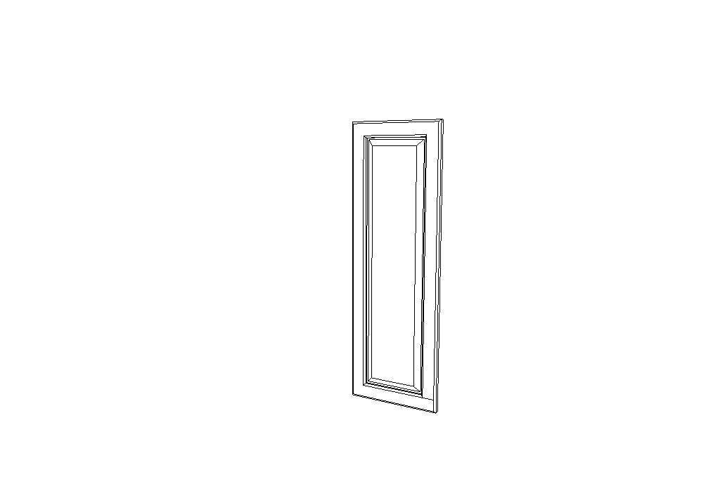 EPW1230D End Decorative Doors Uptown White (TW)