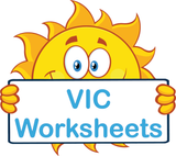 VIC Special Needs Worksheets and Flashcards completed using VIC Modern Cursive Font