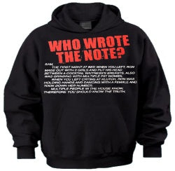 Jersey Shore Who Wrote The Note? Hoodie