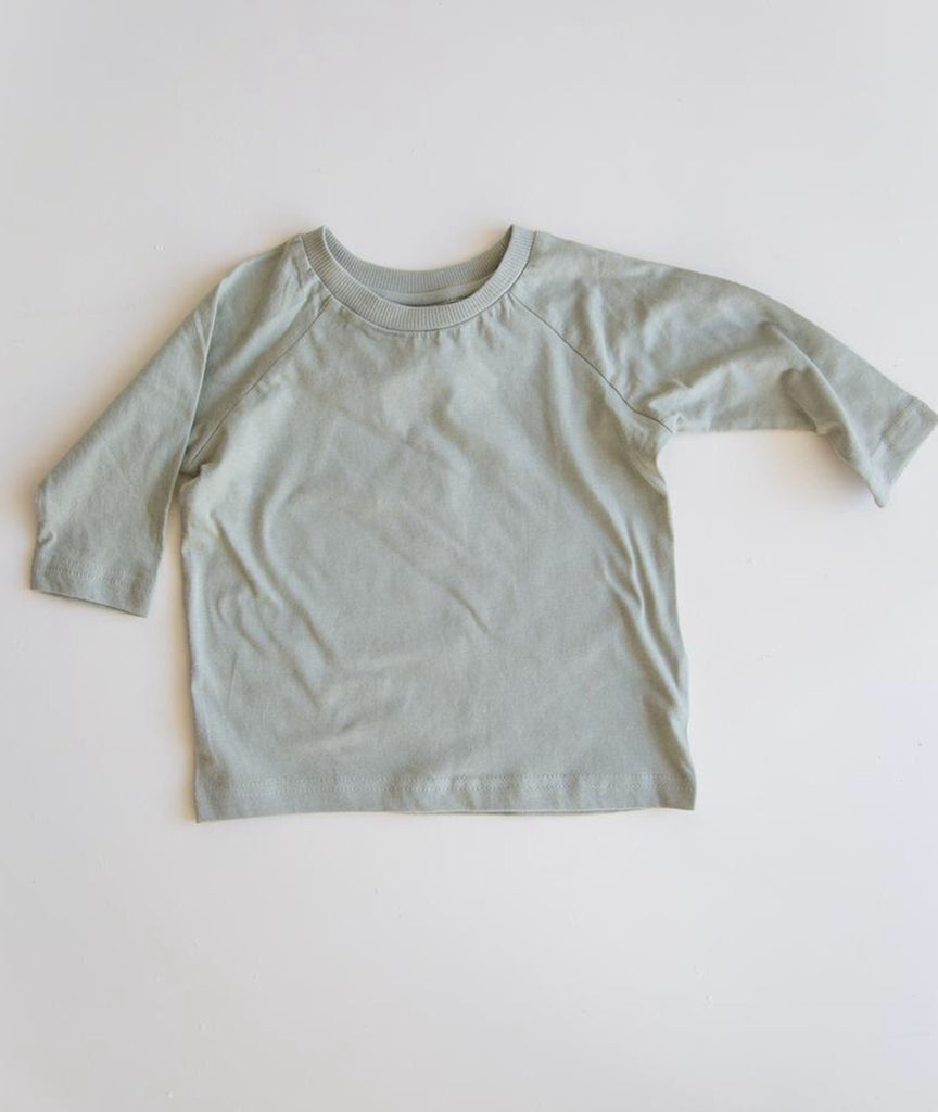 Long sleeve loose fit t shirt in elm