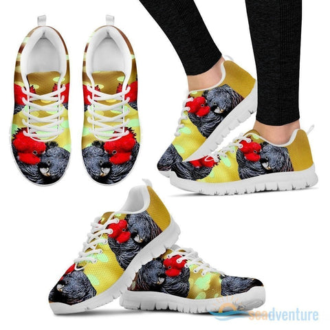 Gang-Gang Cockatoo Parrot Running Shoes For Women-Free Shipping-Paww-Printz-Merchandise