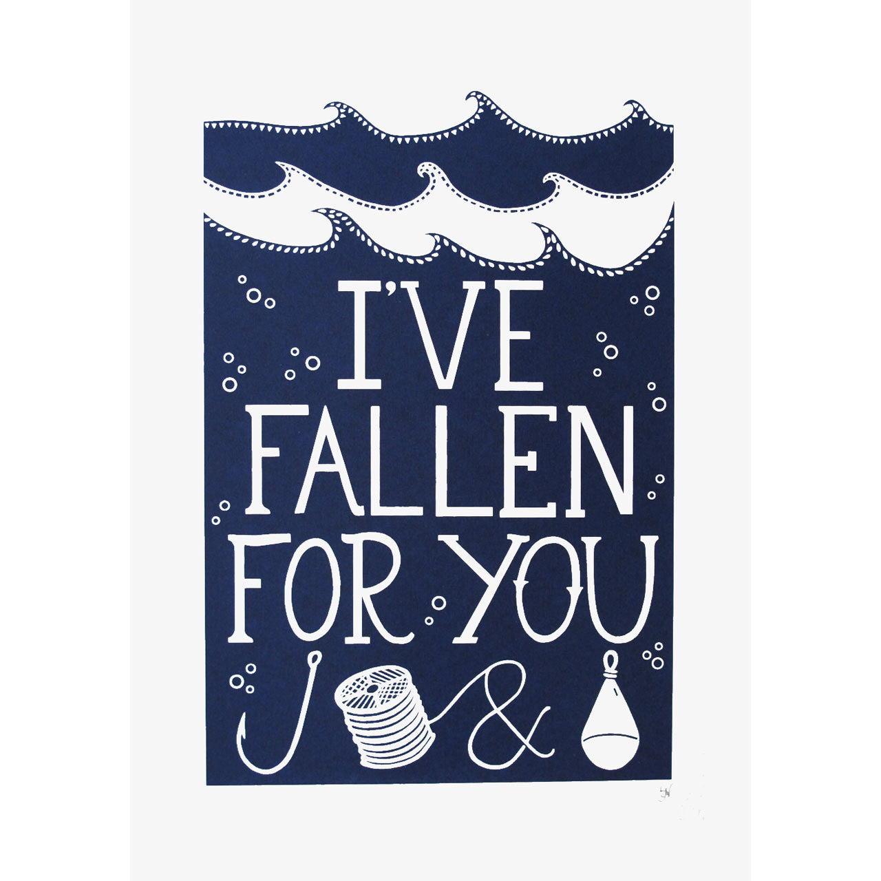 Fallen For You Blue Print