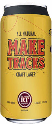 Make Tracks All-Natural Craft Lager