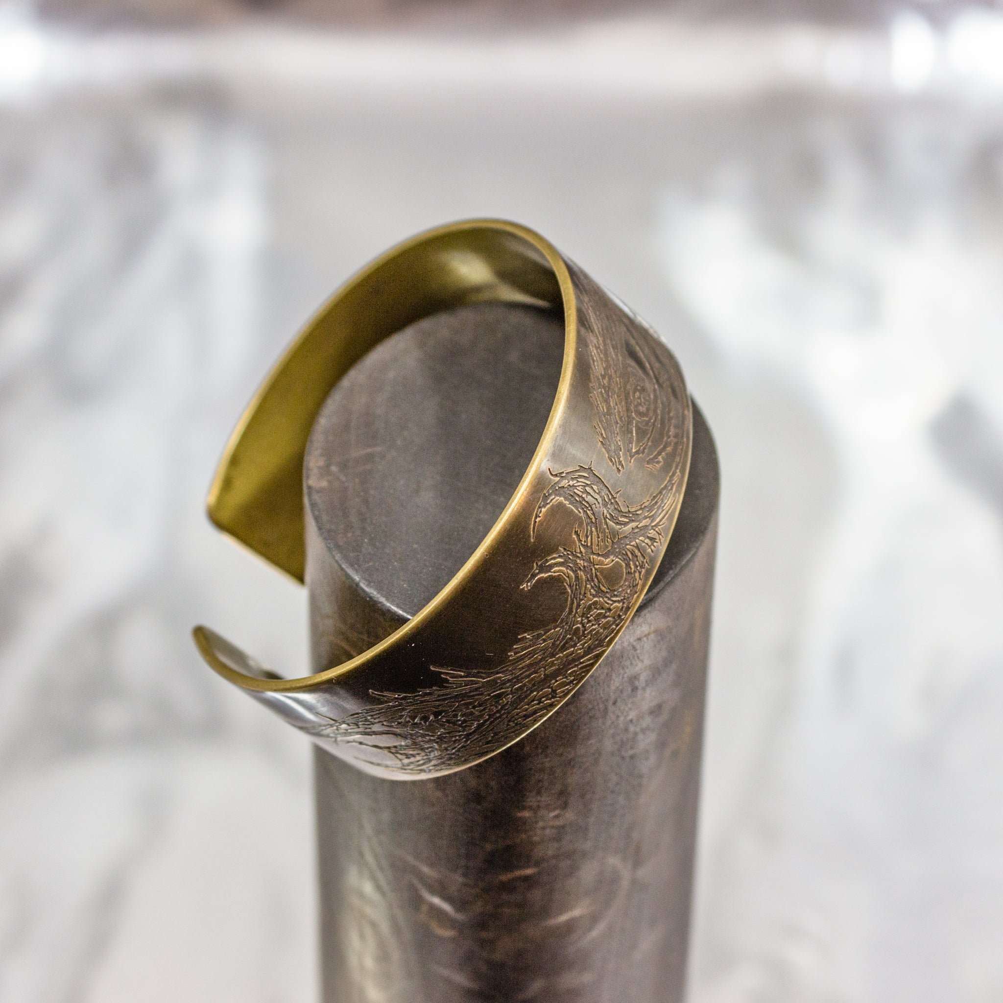 Brass Cuff Bracelet