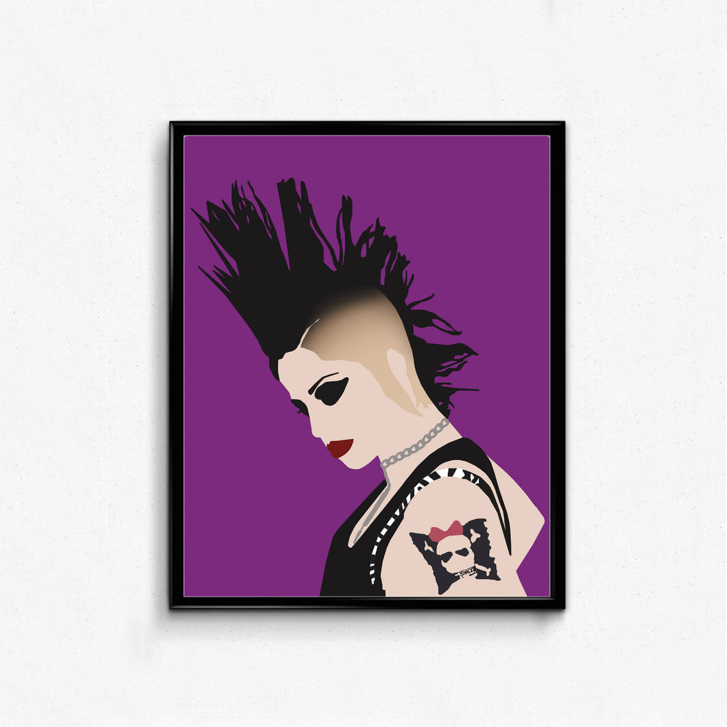 Brody Dalle Poster- Feminist Music Print, Wall Art Decor