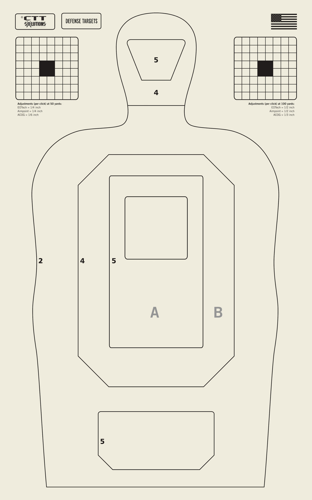 Noner Paper Target