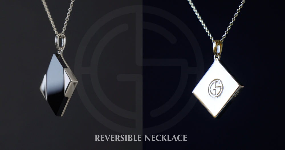 Magic Quad reversible necklaces by Gems In Style Jewellery