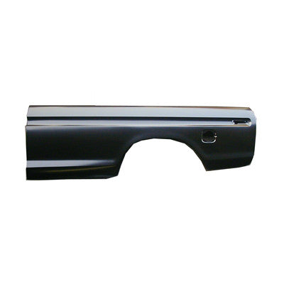 FO1756110 1977-1979 FORD PICKUP DRIVER SIDE BED SIDE SKIN WITH SQUARE HOLE