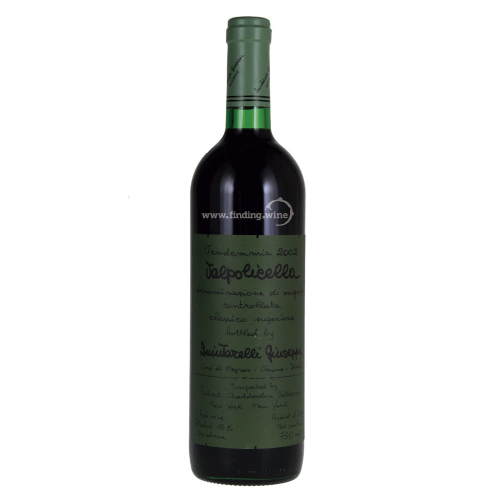 Giuseppe Quintarelli _ 2002 - Valpolicella Classico Superiore _ 750 ml. - Red - www.finding.wine - Giuseppe Quintarelli