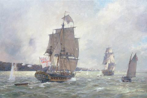 UNDER FIRE OFF MANHATTAN
