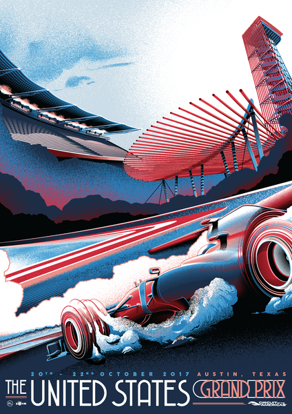 CIRCUIT OF THE AMERICAS 2017 POSTER