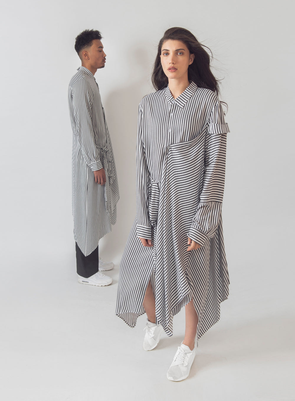 Pinstripe Dress // Unisex