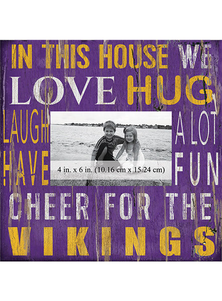 Vikings 10''x10'' In This House Frame