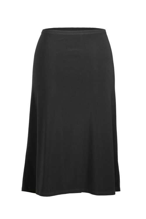 testabcA-Line Midi Skirt Women's Black A-Line Midi Skirt Rosarini