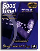 Jamey Aebersold volume 114: Good time! Improve your time.