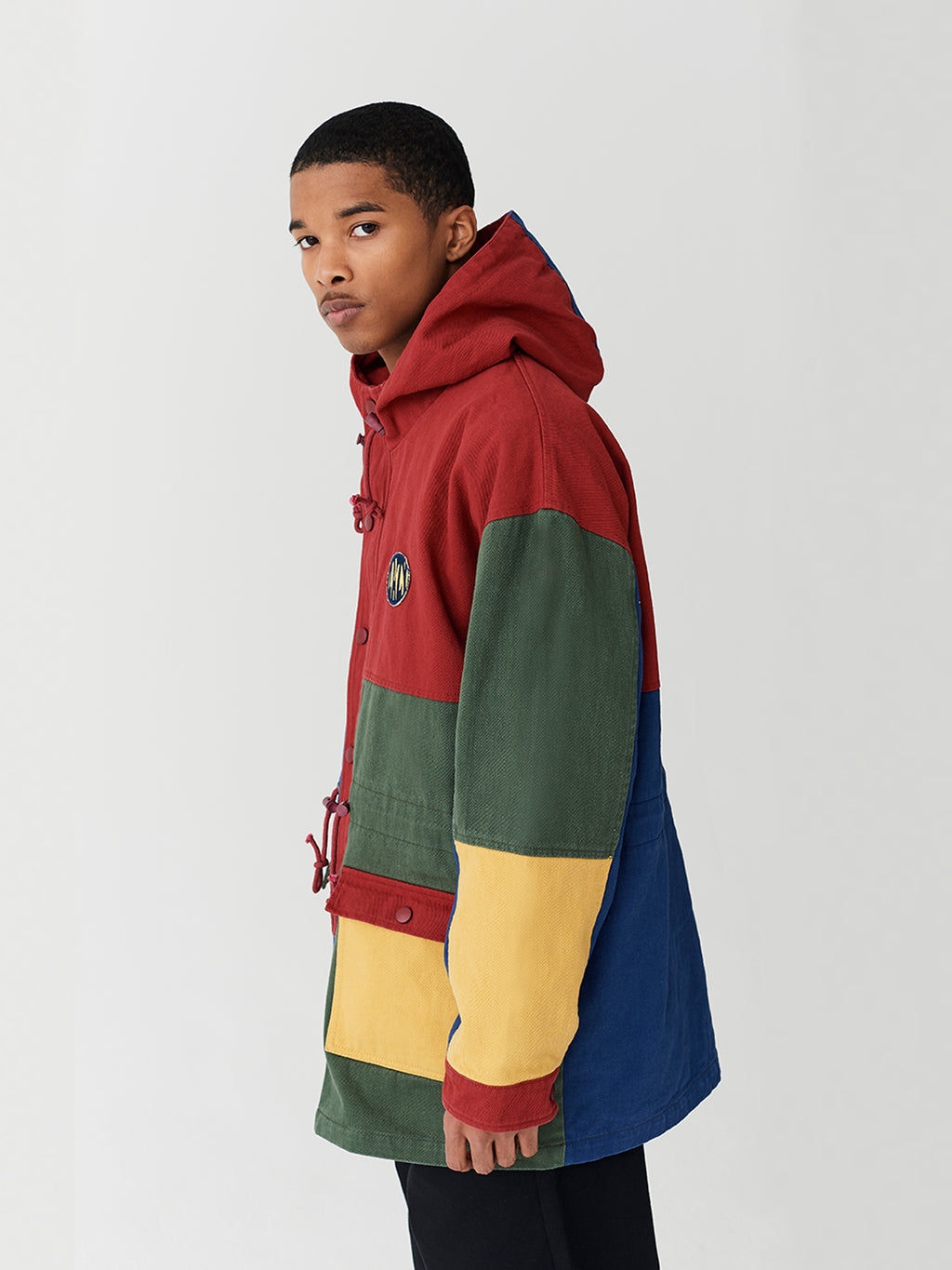 Lazy Oaf Colour Panel Twill Jacket