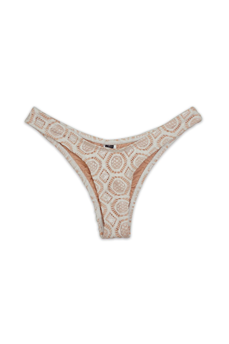 ALLURE BOTTOM - BLUSH/WHITE