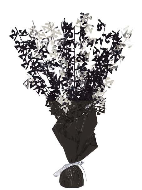 Glitz Black Balloon Weight Centrepiece - 21
