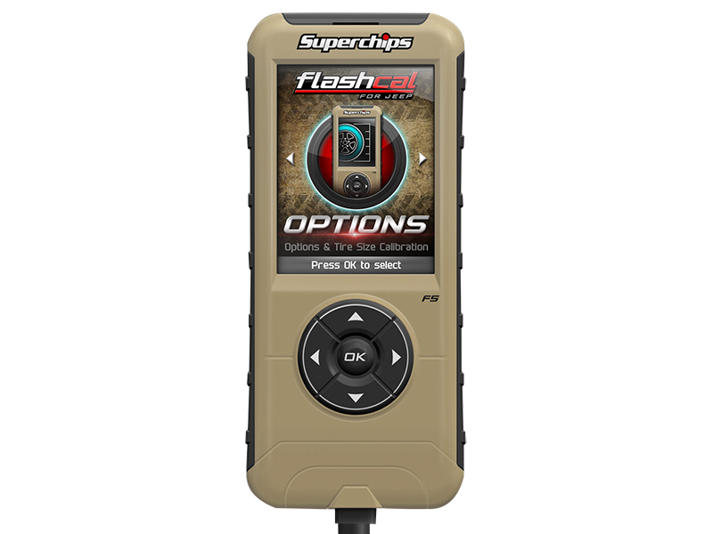 SUPERCHIPS Flashcal Calibration Tool for 19-up Jeep Gladiator JT