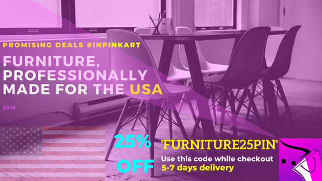 Furniture, Professionally Made For USA In PinKart-USA