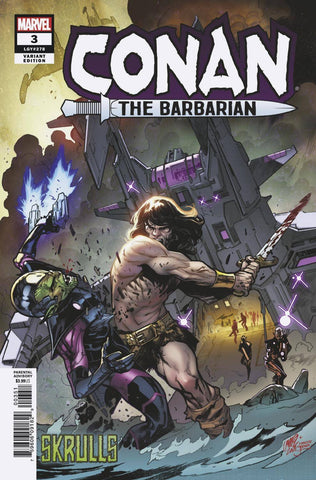 CONAN THE BARBARIAN #3 B Marvel Mahmud Asrar SKRULLS Variant Jason Aaron (02/06/2019)