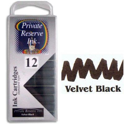Private Reserve Velvet Black Ink Cartridges