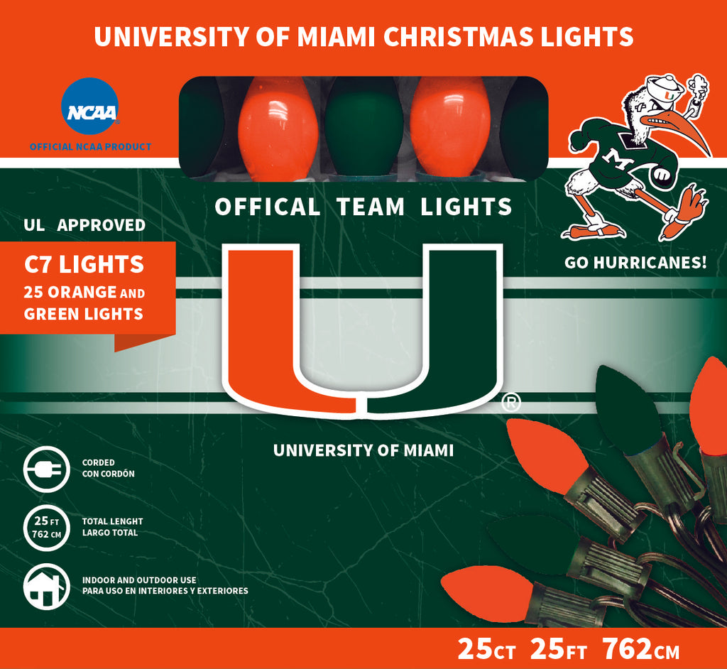 University Of Miami Christmas Lights