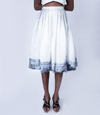 Diamond White Skirt