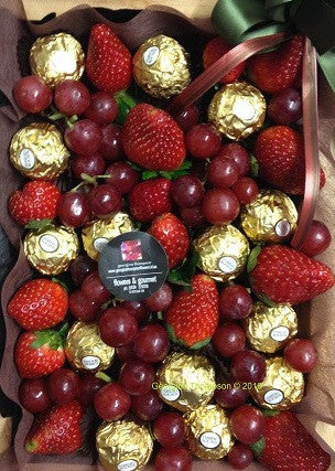 fruit chocolate hamper delivery burleigh queensland