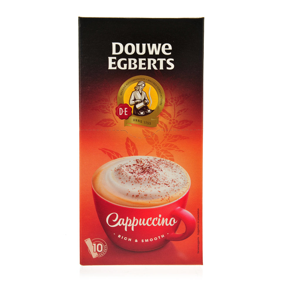 DOUWE EGBERTS Cappuccino 10 Sachets 144g