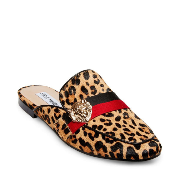 steve madden leopard slippers