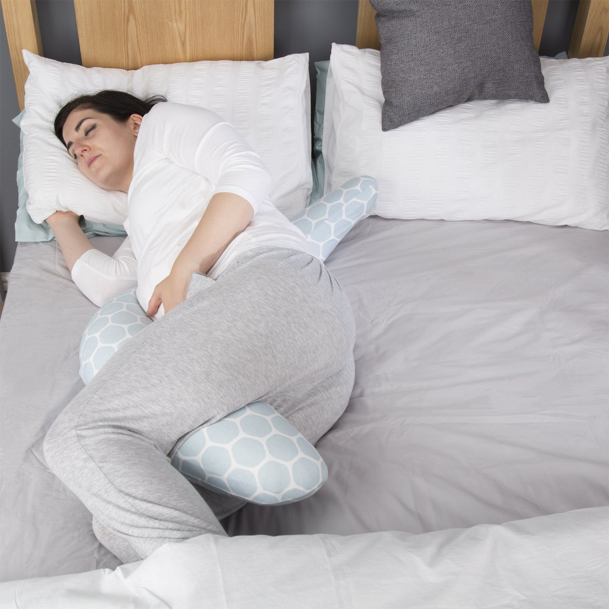 comfi mum memory foam nursing support pillow honeycomb