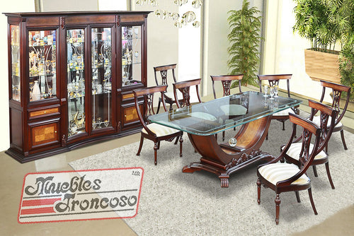 COMEDOR ESTOCOLMO CON SILLONES