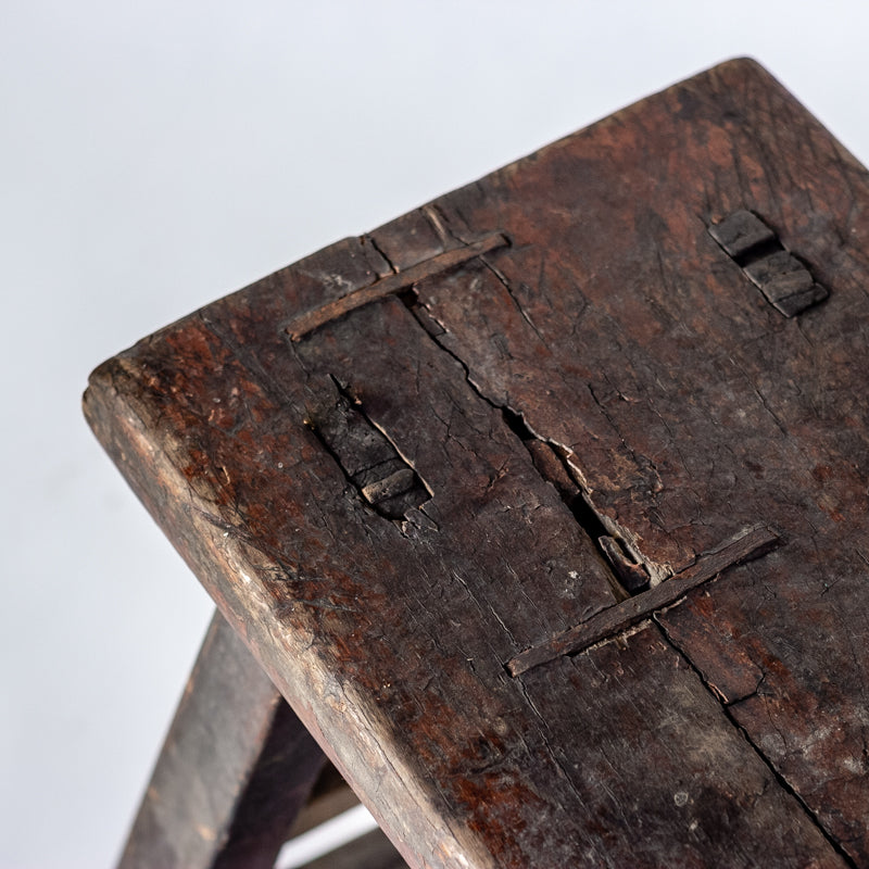 Vintage Rectangle Village Stool YX0018037ZG-SEATING-Wu & McHugh