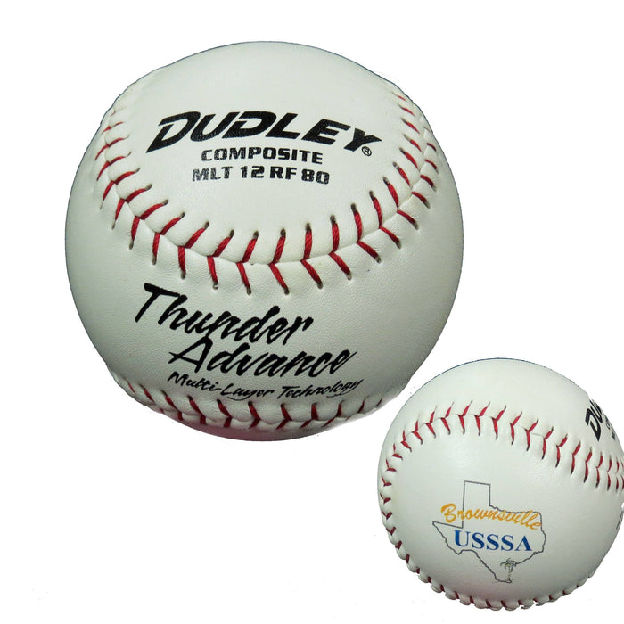 Dudley White Thunder Advanced SlowPitch Softball: 4a184BV