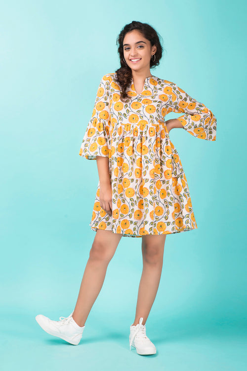 Sunflower Short Dress