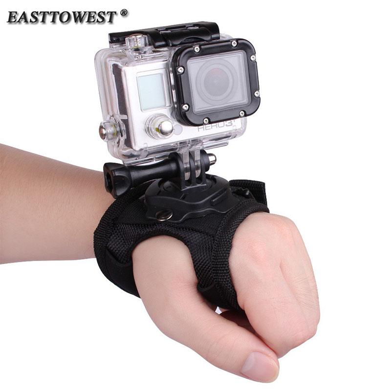 Easttowest 360 Degree Rotation Hand Strap Wrist Belt Mount For Action Camera-Underwater Cameras-Bargain Bait Box-Bargain Bait Box