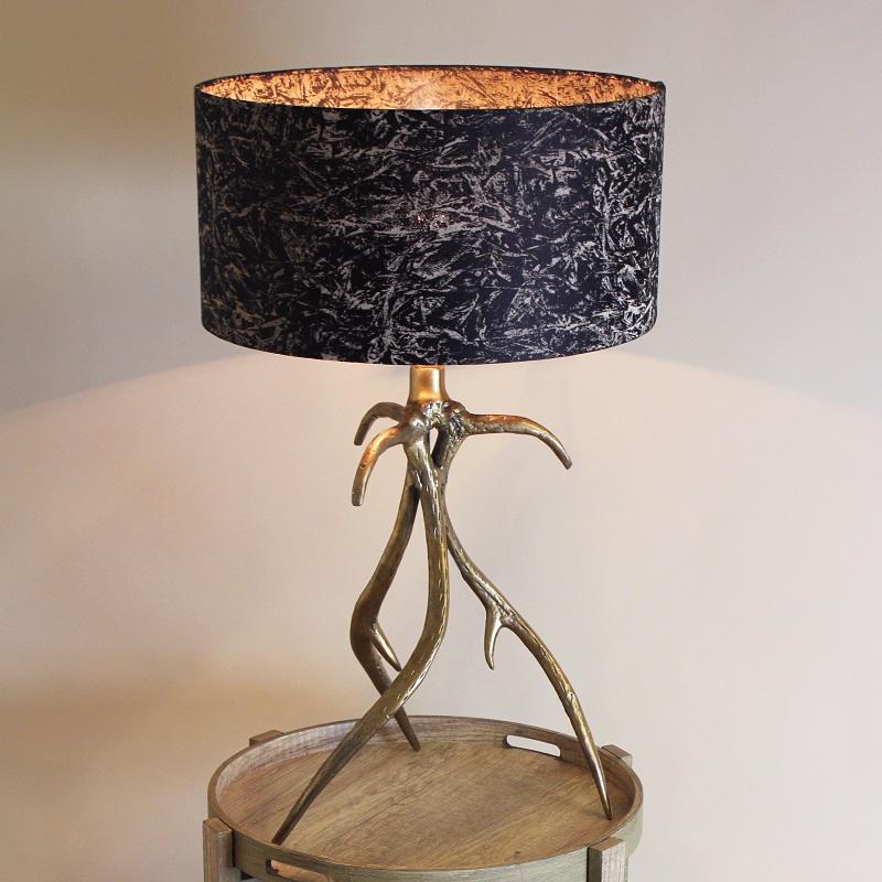 Monarch Table Lamp Old Brass